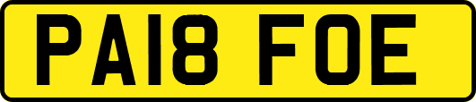 PA18FOE