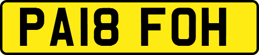 PA18FOH