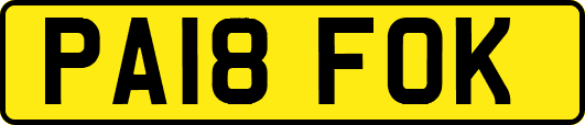 PA18FOK