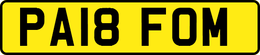 PA18FOM