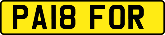PA18FOR