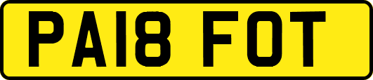PA18FOT