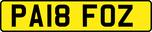 PA18FOZ