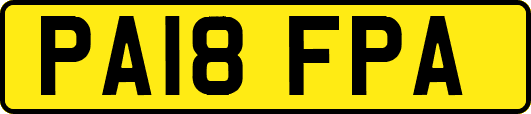 PA18FPA