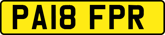 PA18FPR