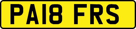 PA18FRS