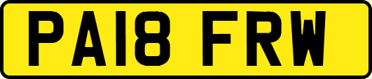 PA18FRW