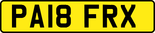 PA18FRX