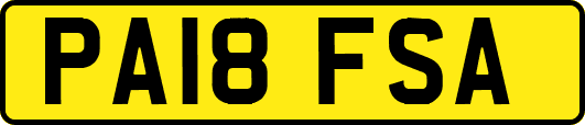 PA18FSA