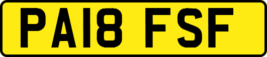 PA18FSF