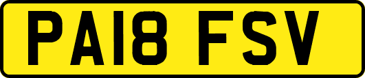 PA18FSV