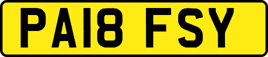 PA18FSY