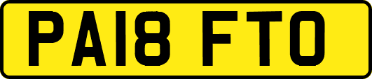 PA18FTO