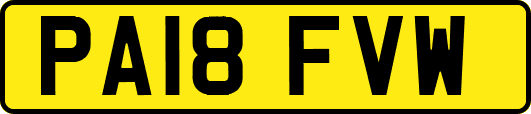 PA18FVW