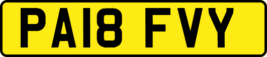 PA18FVY