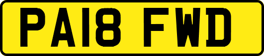 PA18FWD