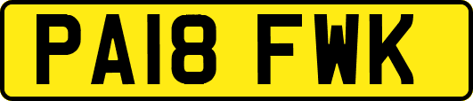 PA18FWK