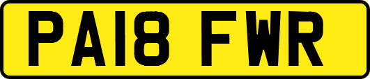 PA18FWR