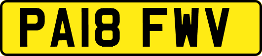 PA18FWV