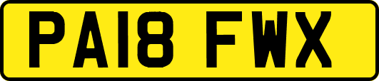 PA18FWX