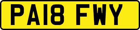 PA18FWY