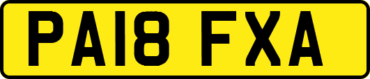 PA18FXA