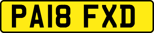 PA18FXD