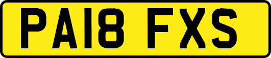 PA18FXS