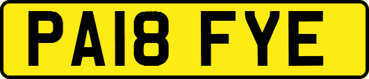PA18FYE