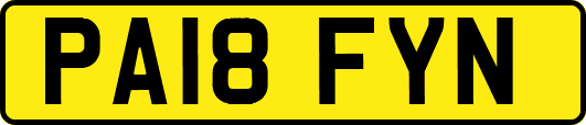 PA18FYN