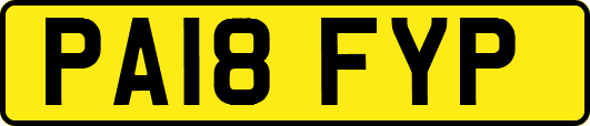PA18FYP
