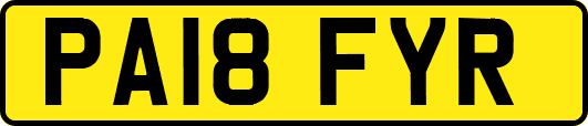 PA18FYR