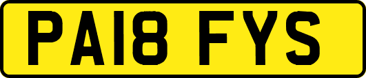 PA18FYS