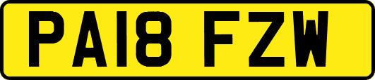 PA18FZW