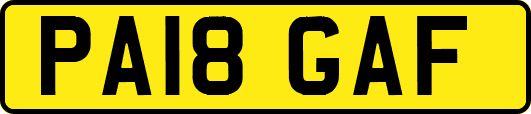 PA18GAF