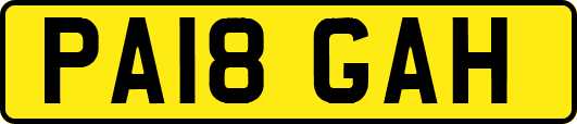 PA18GAH