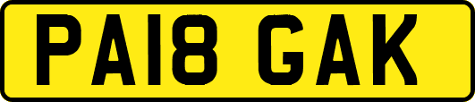 PA18GAK