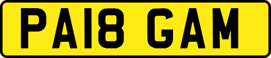 PA18GAM