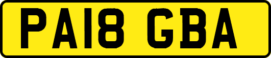 PA18GBA