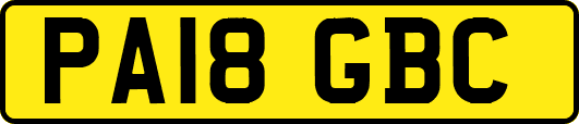 PA18GBC