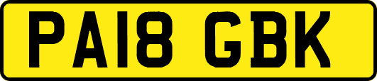 PA18GBK
