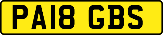 PA18GBS