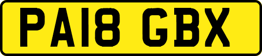 PA18GBX