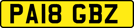 PA18GBZ