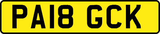 PA18GCK