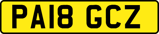 PA18GCZ