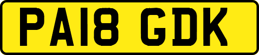 PA18GDK