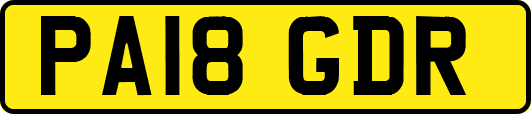 PA18GDR