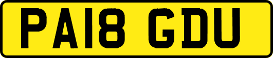 PA18GDU