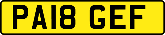 PA18GEF